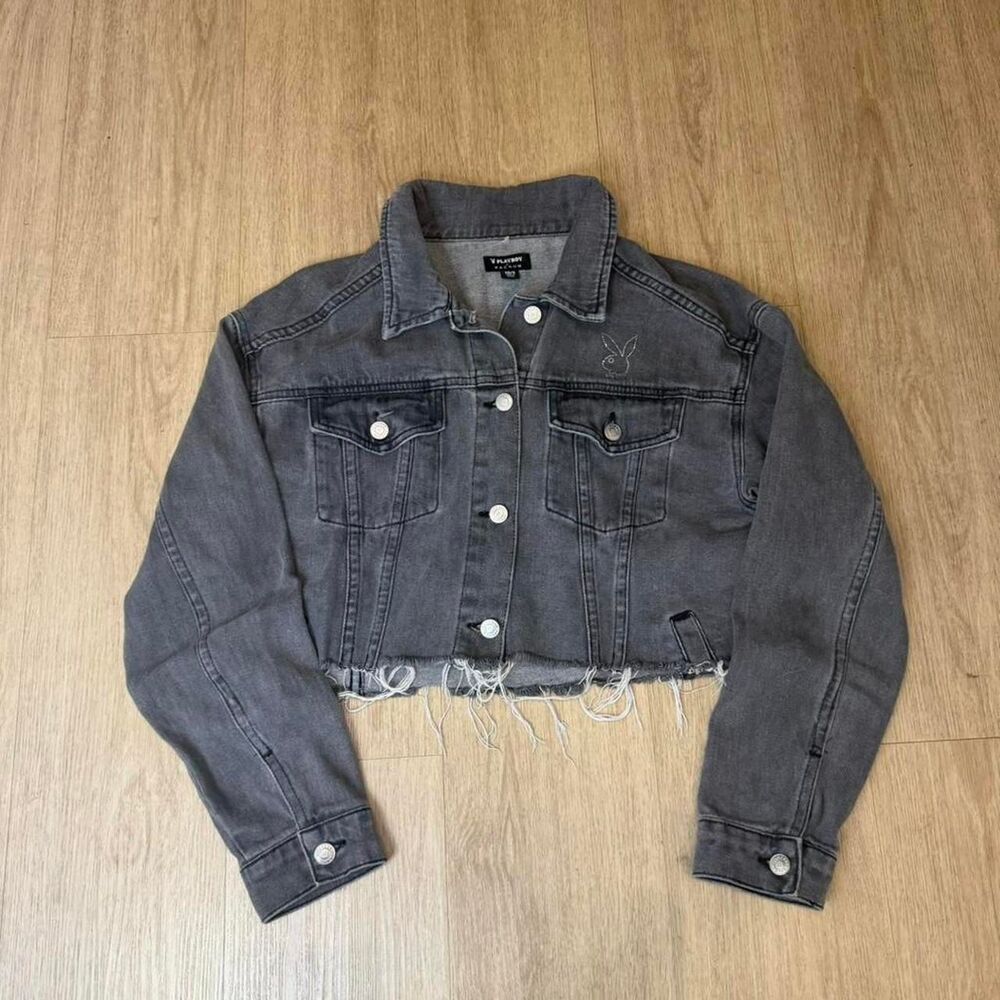 Pacsun Women's Grey and Black Jacket
